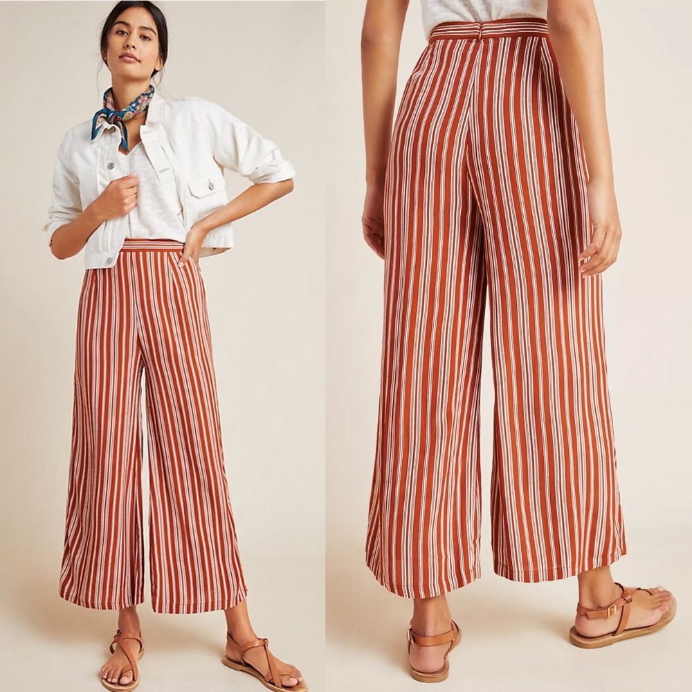 Faithfull Gabrielle Wide-Leg Pants Cedar